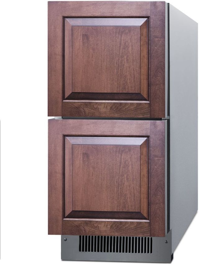Summit® 15" Panel Ready All-Refrigerator Drawer-2