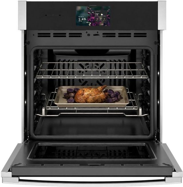 GE Profile™ 27" Stainless Steel Smart Single Electric Wall Oven with Convection-2