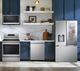 LG 4-Piece Kitchen Package with a 25.5 cu. ft. Counter-depth MAX Capacity Refrigerator with Mirror InstaView and 4 Types of Ice-0