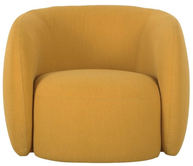Moe's Home Collection Rae Deep Yellow Plastic/Polyester Outdoor Accent Chair-1