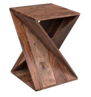 Jaipur Furniture Floris Brown Side Table-0
