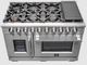 FORNO® Capriasca 48" Stainless Steel Pro Style Gas Range-2