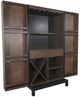 Sunny Designs™ Malibu Weathered Rum Tall Bar Cabinet-5