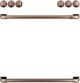 Café™ Brushed Copper Front Control Gas Knobs and Handle Kit-0