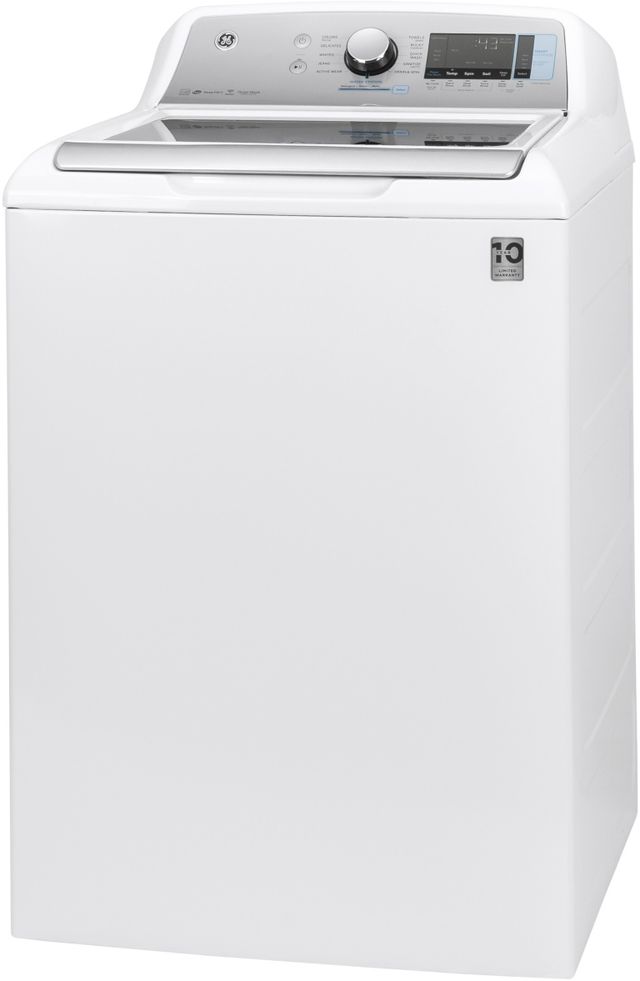 GE® 5.0 Cu. Ft. White Top Load Washer-1