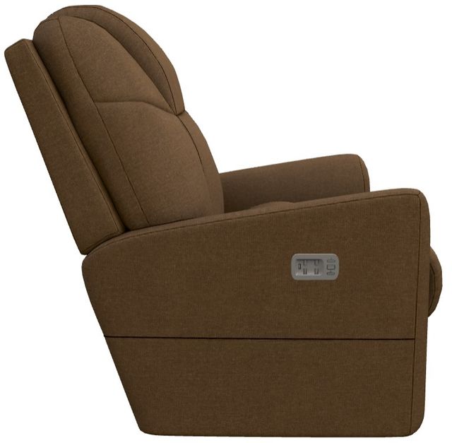 La-Z-Boy® Sparrow Nutmeg Power Wall Recliner with Headrest and Lumbar-2