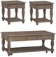 Liberty Furniture Magnolia Manor 3-Piece Weathered Bisque Alternate Occasional Table Set-0
