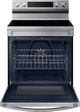 Samsung 30" Fingerprint Resistant Stainless Steel Smart Freestanding Electric Range-2