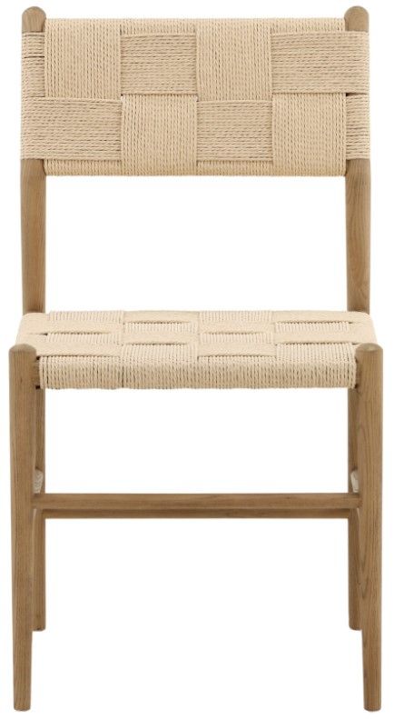 Dovetail Furniture Xiana Light Brown/Natural Dining Chair-1