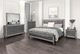 Furniture of America® Titania 4-Piece Gray Queen Bedroom Set-0