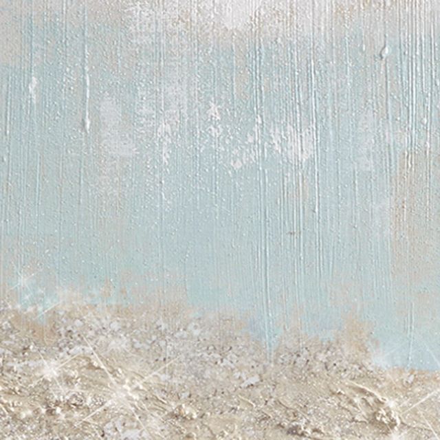 Olliix by Madison Park Radiant Flatland 2 Piece Multicolor Glitter Canvas Art Hand Embellished Set-1