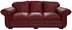 Craftmaster® Customizable CM Leather Bombay Shaped Arm Sofa-4