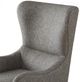 Olliix by Madison Park Grey Arianna Swoop Wing Chair-3