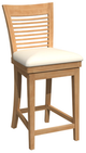 Bermex® Golden/Off-White Fixed Stool-0