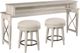 Hammary® Domaine Taupe Patina Counter Swivel Stool-2
