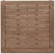 Armen Living Orbit Outdoor Brown/Gray Wooden Coffee Table-4