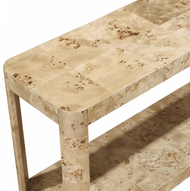 Meridian Furniture Reeves Burl Console Table-3