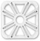 Kicker® White 12" Square LED Grille-0