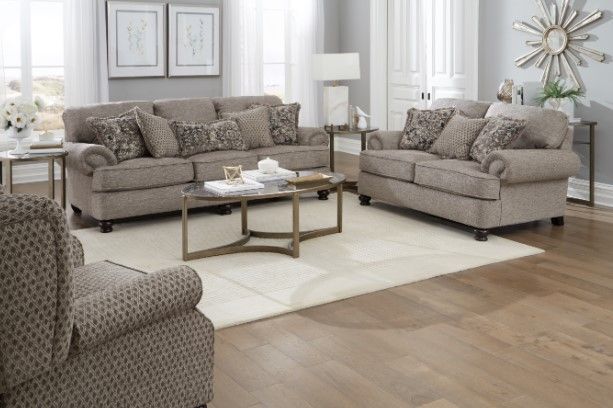 Jackson Furniture Freemont Pewter Loveseat-1