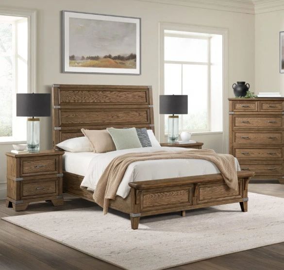 Intercon Forge Weathered Chestnut Nightstand-1