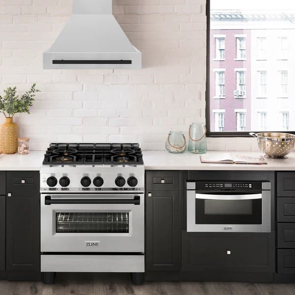 ZLINE Autograph Edition 30" Stainless Steel Wall Mounted Range Hood -1