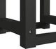 Elements International Ridgemont Black/White Dressing Stool-1