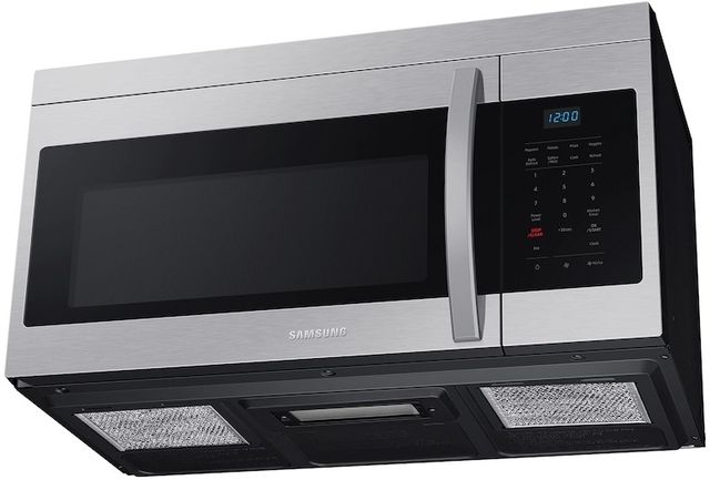 Samsung Stainless Steel Gas Range and OTR Microwave Package-3