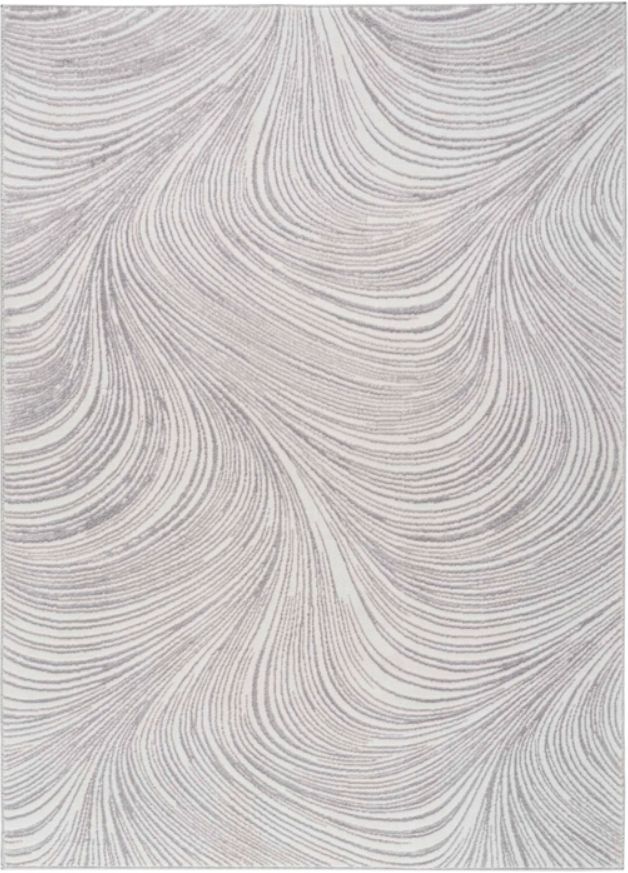 Nourison Home™ DNKY Central Park West Gray 5'x7' Style 2 Area Rug-0