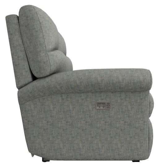 La-Z-Boy® Robin Charcoal Power Reclining Loveseat with Console, Headrest, and Lumbar-2