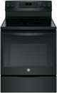 GE® 30" Free Standing Electric Range-Black-0