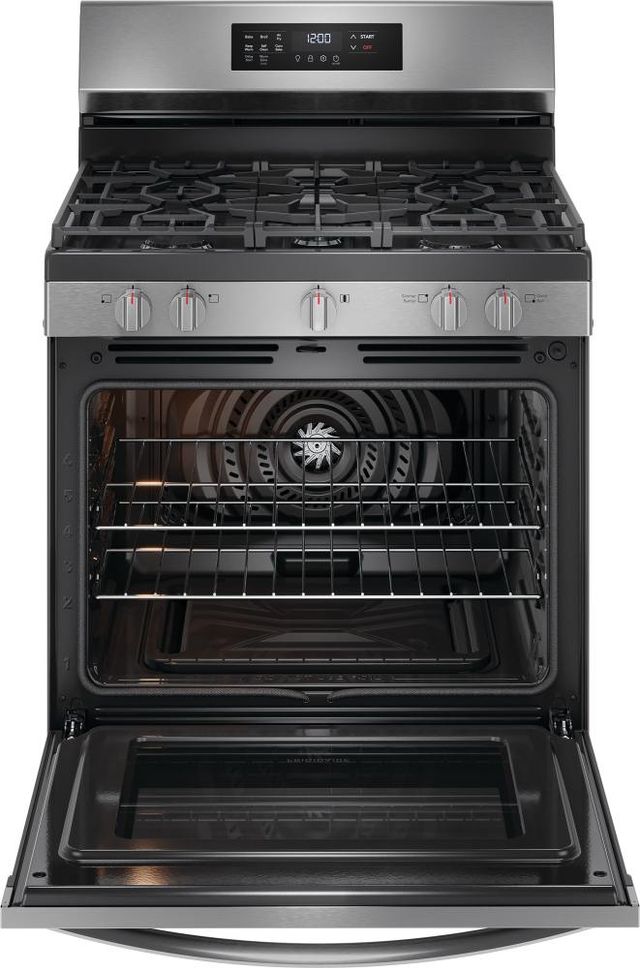 Frigidaire® 30" Stainless Steel Freestanding Gas Range-1
