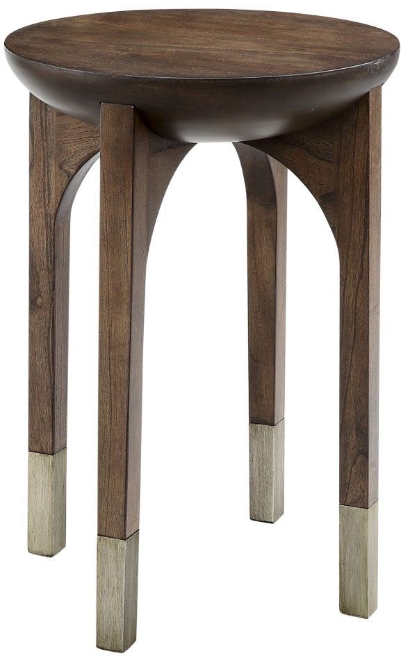 Olliix by Madison Park Dark Coffee Paris Accent Table-1