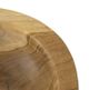 A & B Home 2-Piece Brown 3" Teak Bowl Set-4