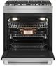 JennAir® RISE™ 30" Stainless Steel Pro Style Dual Fuel Range-3