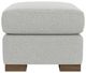 Flexsteel® Bryant Silver Glacier Ottoman-2