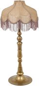 TOV Furniture Buchanan Brass Jute Fringed Scalloped Table Lamp-3