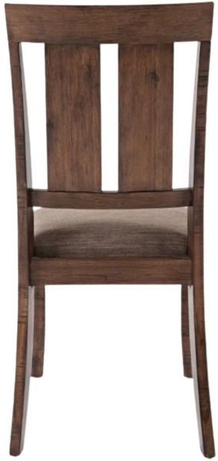 Jofran Inc. Mission Viejo Warm Brown Dining Side Chair-3
