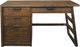Riverside Furniture Perspectives Brushed Acacia Single Pedestal Desk-1