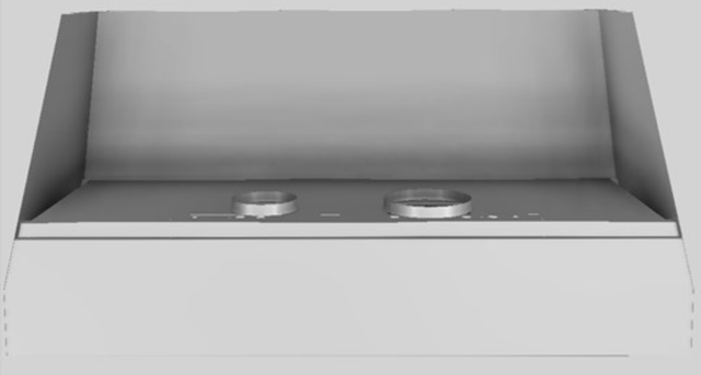 Vent-A-Hood® Designer Series 60" Stainless Steel Wall Mounted Range Hood-2