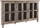Jofran Inc. Rustic Shores Gray Wash 6-Door High Accent Cabinet-0