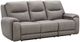 Signature Design by Ashley® Real Moments Ash Power Reclining Sofa with Audio Seating-0