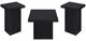 Coaster® Devar 3-Piece Black Occasional Table Set-0