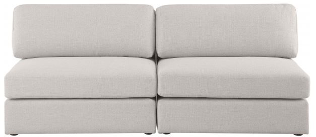 Meridian Furniture Beckham Beige Modular 76" Sofa-1