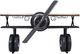 Jofran Inc. Glory Days Maverick Black/Brown Vintage Bi-Plane Console Bar-1
