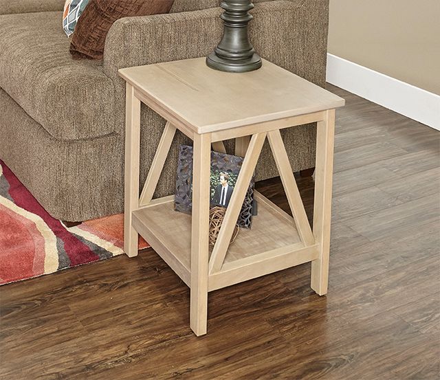 Linon Titian Driftwood End Table-3