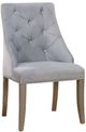 Furniture of America® Diocles 2-Piece Gray/Silver Dining Side Chair Set-0