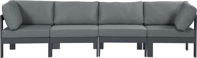 Meridian Furniture Nizuc Grey Outdoor Patio Modular Sofa-1