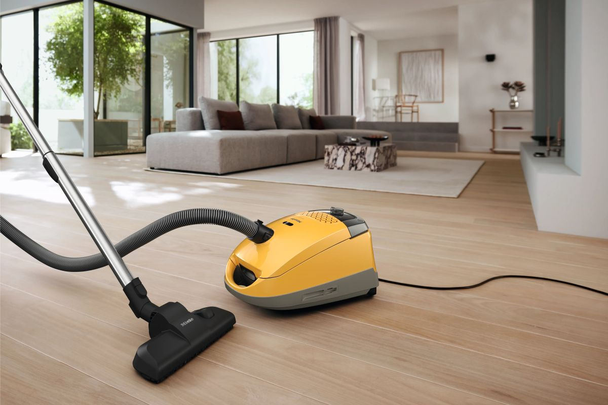 Miele Guard S1 Sunset Yellow Canister Vacuum | Universal Appliances