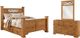 Signature Design by Ashley® Bittersweet 3-Piece Light Brown Queen Poster Bed Set-0