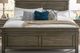 A-America® Glacier Point Graystone California King Panel Bed-1